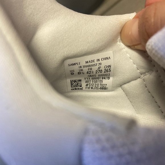 Adidas Ultraboost 2020 Ice Blue Running Shoes - Picture 6 of 6